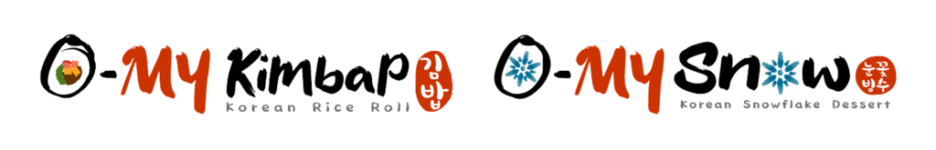 O-My Kimbap & O-My Snow Logo